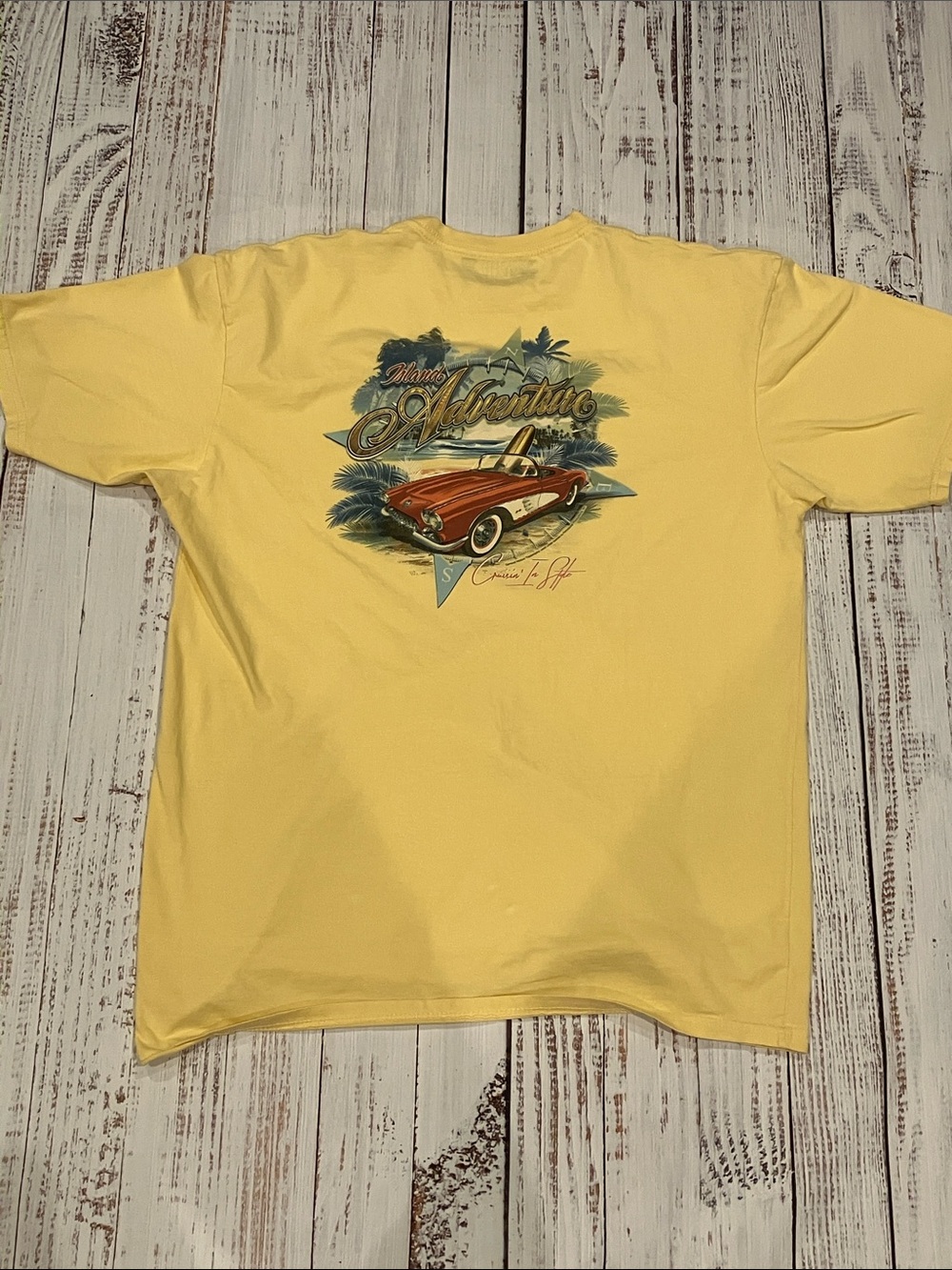 Newport Blue “Island Adventures” t-shirt